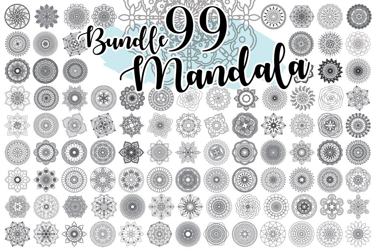 Free Free 123 Cricut Simple Mandala Svg SVG PNG EPS DXF File