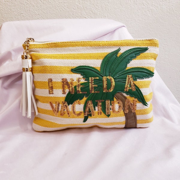 Yellow Clutch Bag Etsy