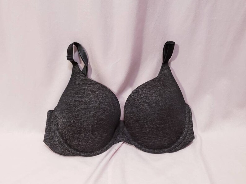 BlackMarbled Grey Bra