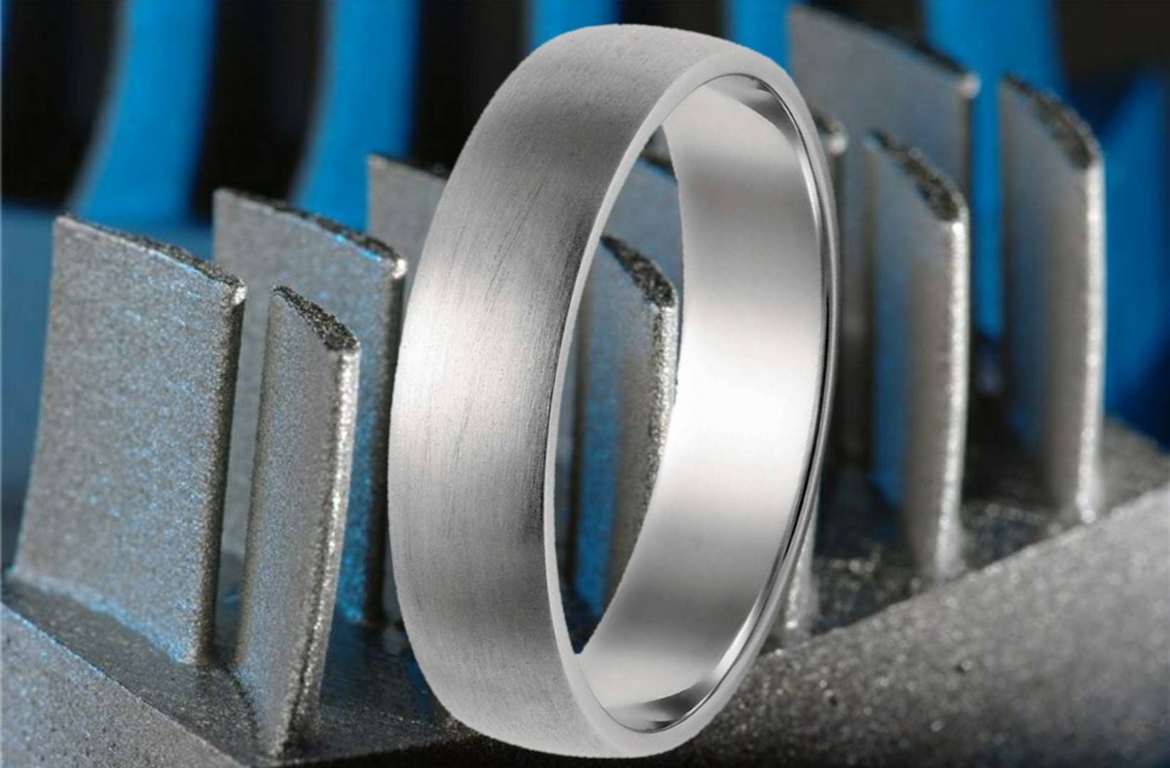 Fashion Month 6mm Rainbow LGBT Pride Ring - 316L Stainless Steel Wedding/Engagement/Promise Band In Silver