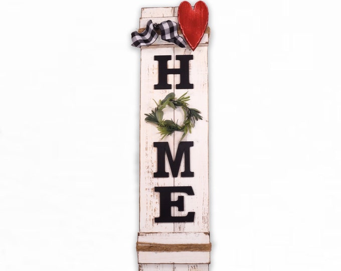 HOME Sign, Indoor or Ourdoor Sign, Porch Sign, Home Decor, Farmhouse Decor, Rustic Porch Sign,
