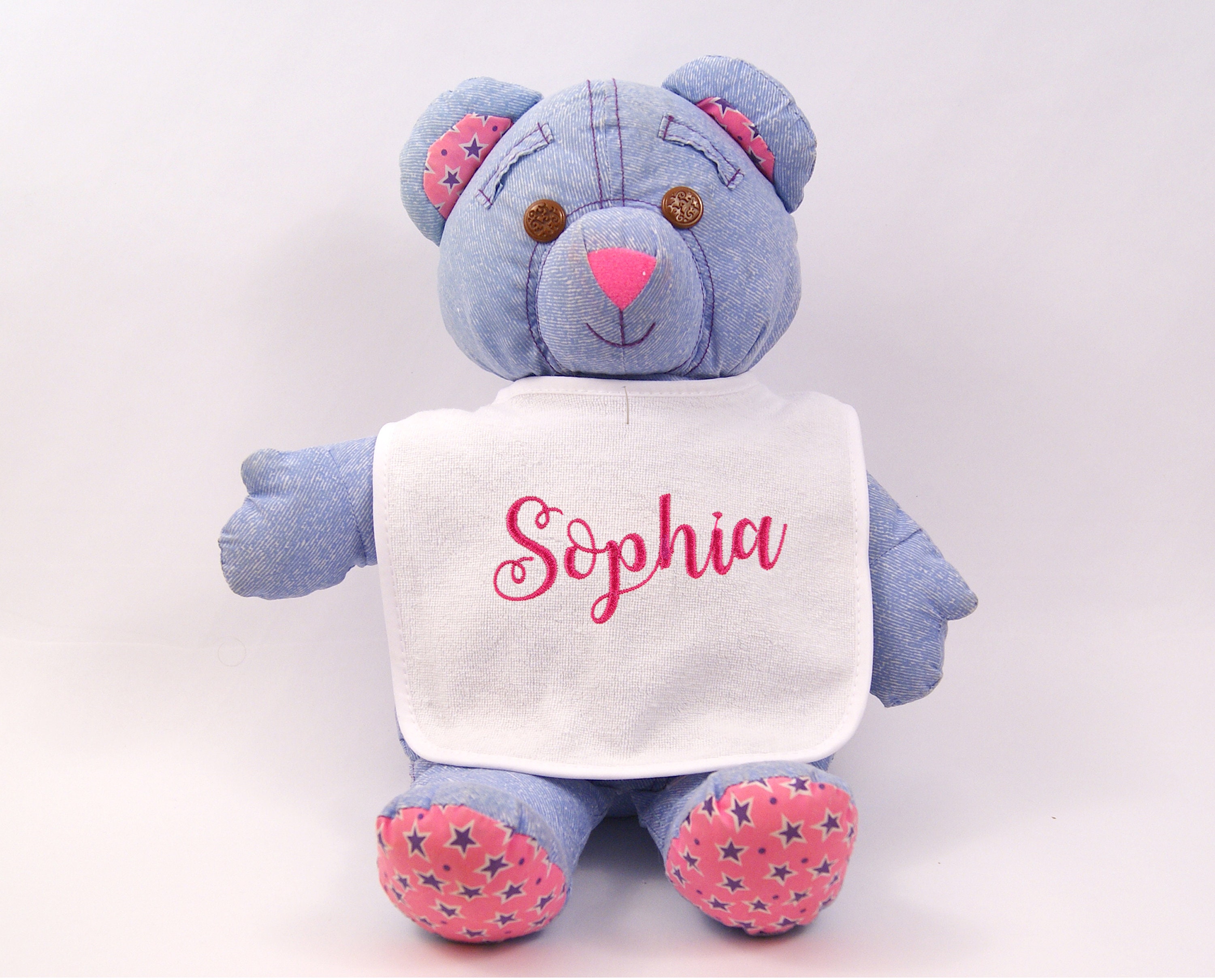 custom baby bibs embroidered