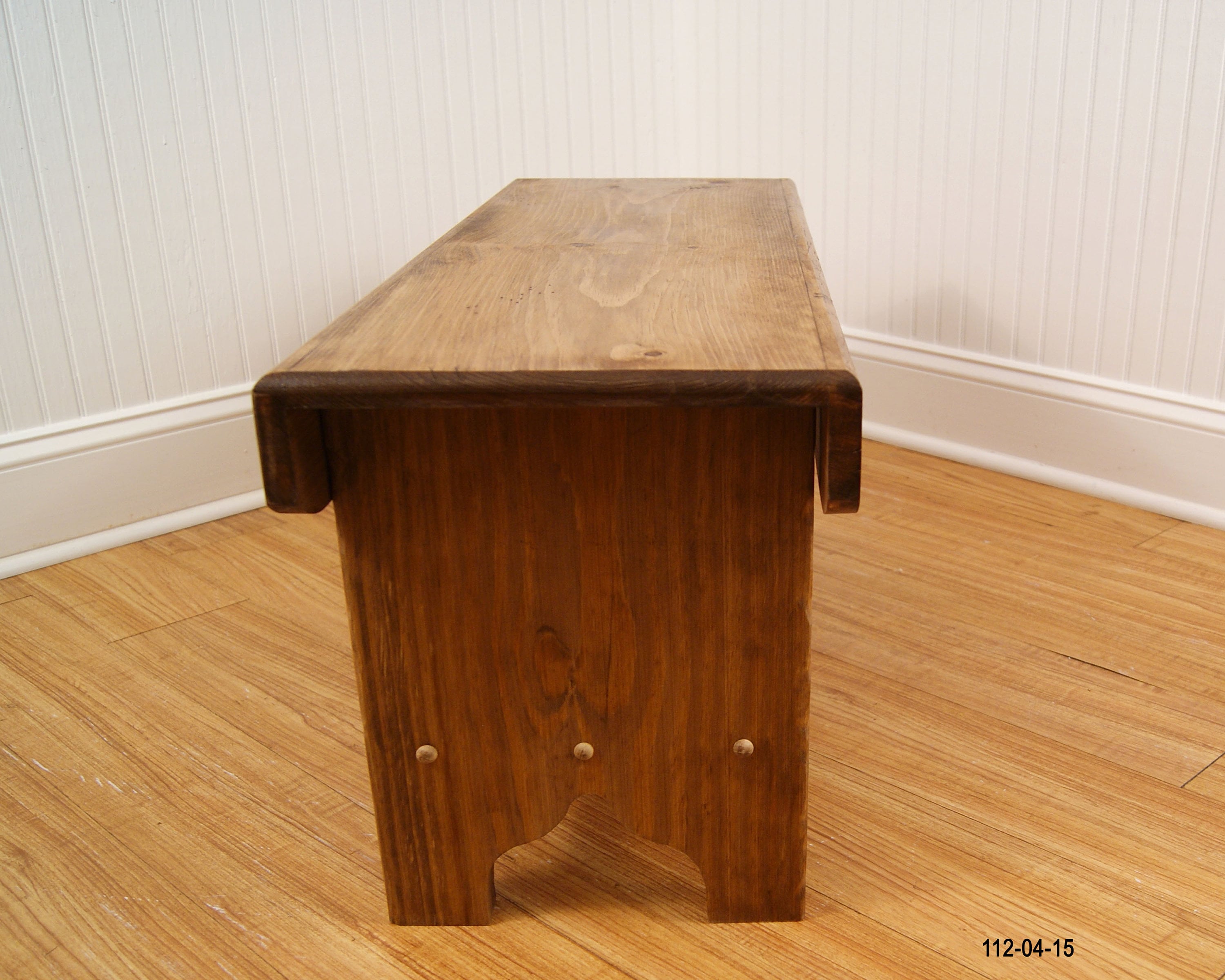 Heart Bench, Bedroom Bench, Farmhouse Bench, Shaker Bench, Bench with