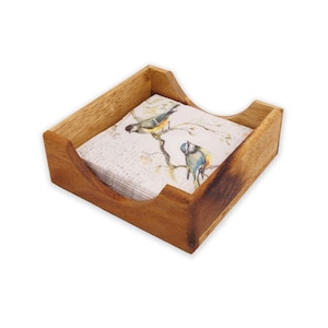 Papier-Serviettenhalter, Cocktail-Serviettenhalter, Serviettenspender, Serviettenhalter aus Holz
