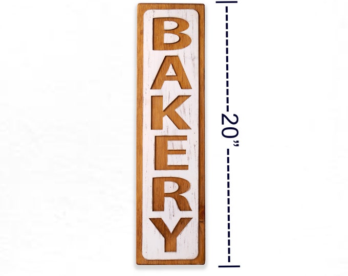 Farmhouse Kitchen Sign, Engraved Bakery Wall Hanging, Laser Etched Home Decor, Wedding Gift, Housewarming Gift, Rusic Kitchen Plaque