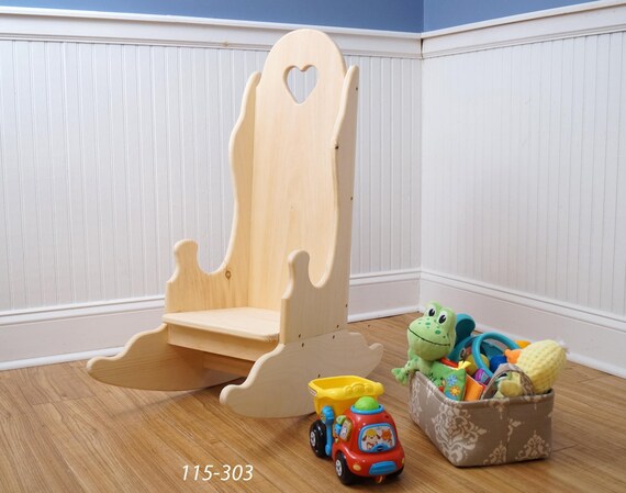 Rocking Chair For Kids Rocker Custom Kids Gift Kids Rocking Chair Farmhouse Kids Furniture Birthday Or Christmas For Kids