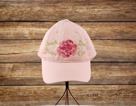 beach hair hat