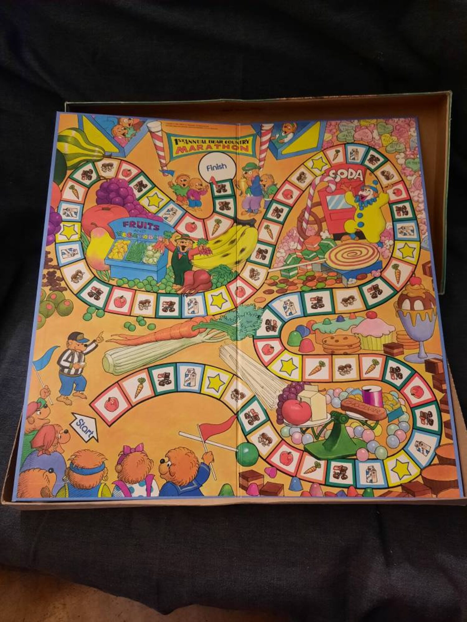 Too much JUNK FOOD board game very rare Etsy