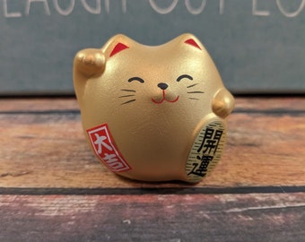 Feng Shui Lucky Gold Cat, Maneki Neko