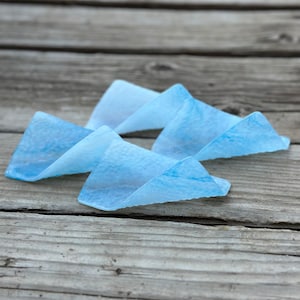 Blau | Lila Slumped Visitenkartenhalter