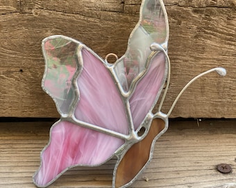 Stained Glass Butterfly Suncatcher