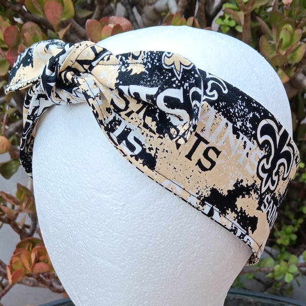 Saints Headband - Etsy