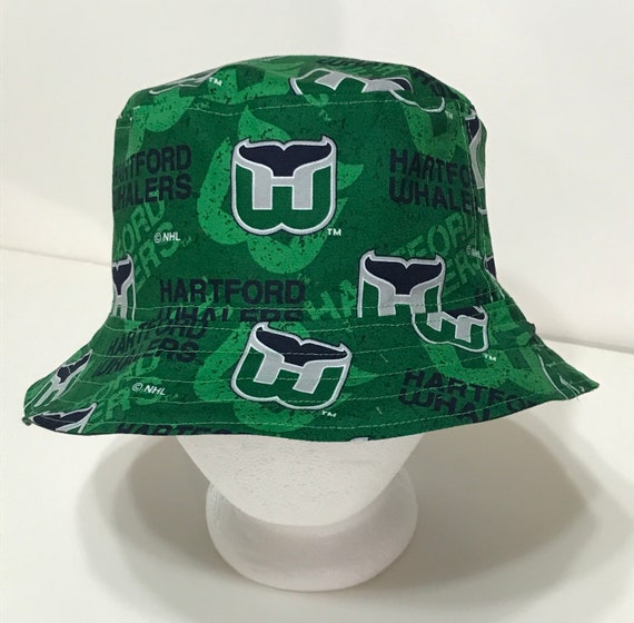 Hartford Whalers Bucket Hat, Reversible, Unisex Sizes S-XXL, Cotton,  Handmade, Summer Hat, Fishing Hat, Sun Hat, Floppy Hat, Hockey 