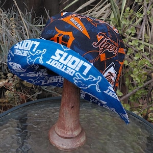 Detroit Tigers Tiger Faux Fur Hat w/ ear sequins details Bling Crystal Detroit Tigers Orange & Navy Adjustable Hat  main image 3