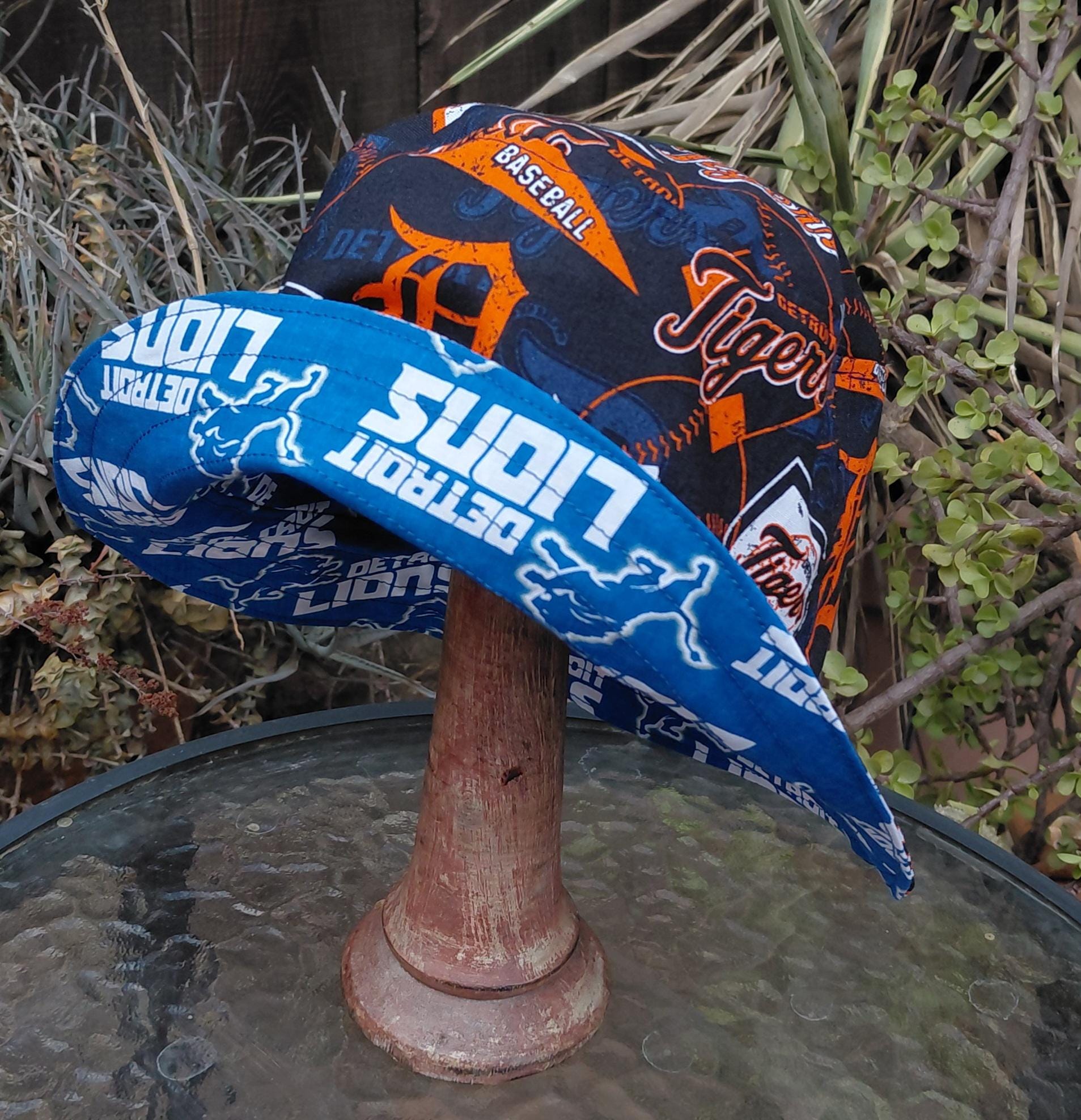 Detroit Tigers Tiger Faux Fur Hat w/ ear sequins details New Era 59Fifty Retro Crown Cap - DOG EAR Detroit Tigers  main image 3