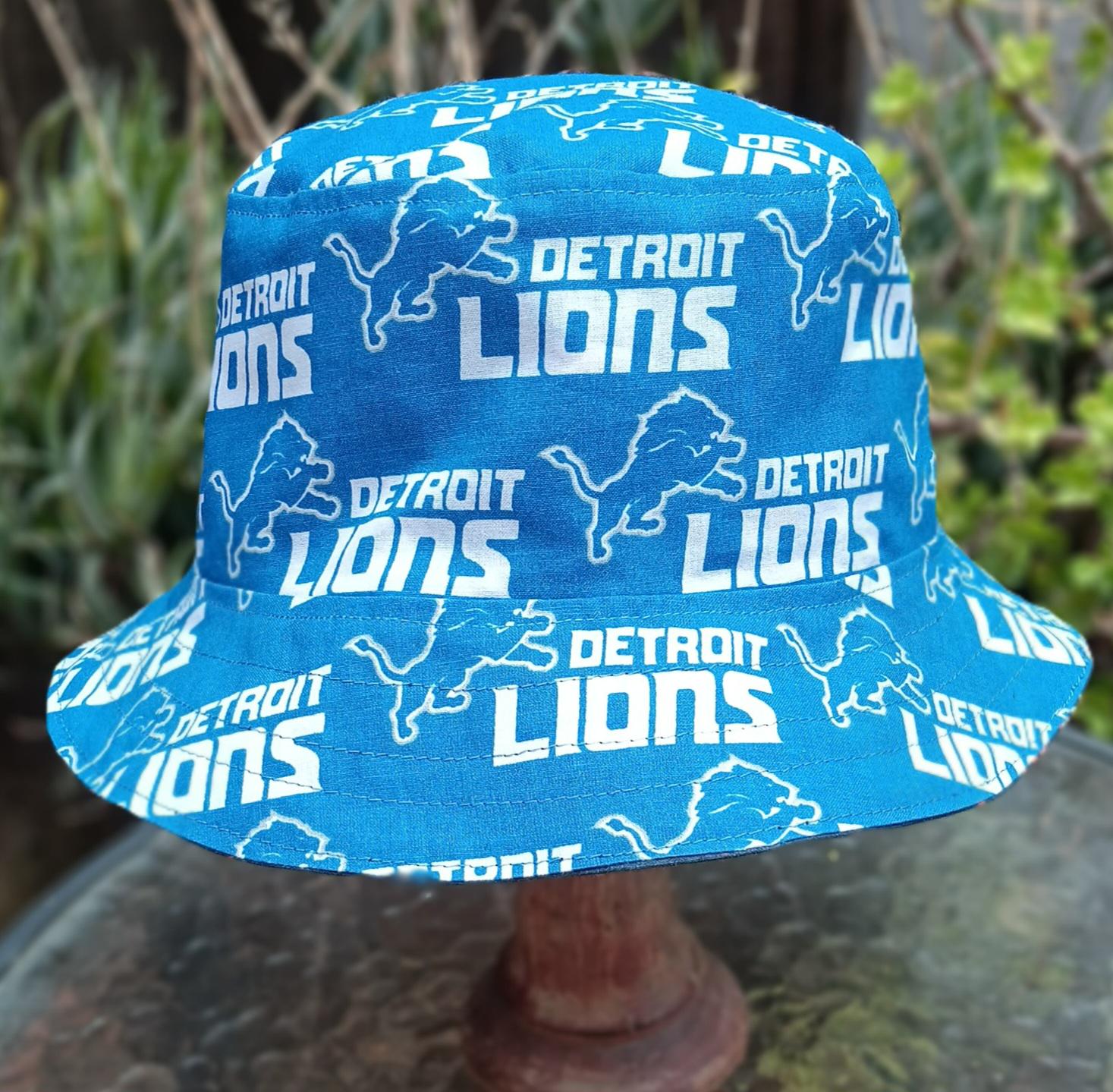 Discover Detroit Lions Bucket Hat, Detroit Lions Team Football Hat, Detroit Lions Sports Gifts, Detroit Lions Game Day Football Hat