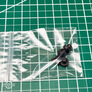 Rubber Push-In Bumper Feet: 1/2" OD, 7/32" High, for 1/4" Holes Non-Marring image 2