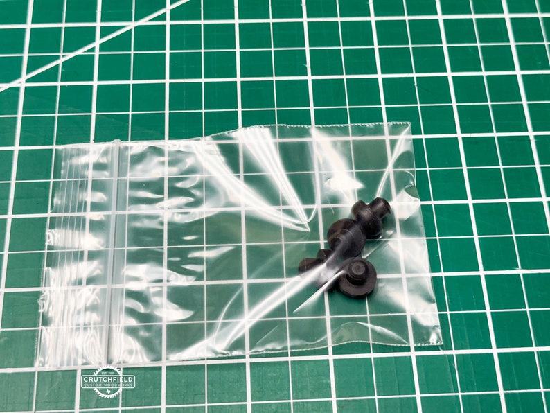 Rubber Push-In Bumper Feet: 1/2" OD, 7/32" High, for 1/4" Holes Non-Marring image 2