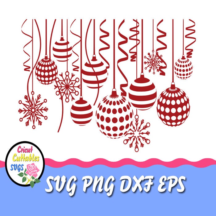 Download Christmas Hanging Ornaments Svg File Cricut Christmas svg ...