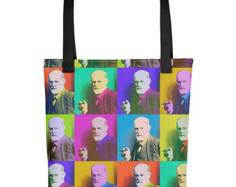 Freud Tote Bag - Design Pop Art