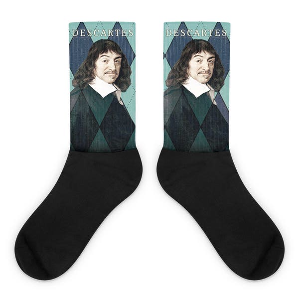 Rene Descartes Socks