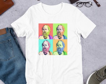 Socrates T-shirt - Pop Art design