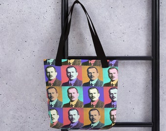 Carl Jung Tote Bag - Design Pop Art