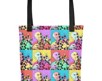 Hannah Arendt Tote Bag - Pop Art design