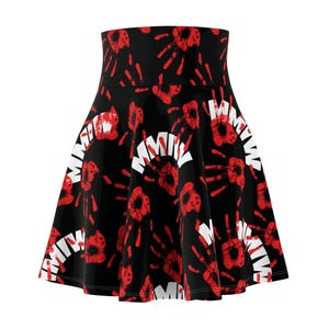 MMIW awareness Women&#39;s Skater Skirt