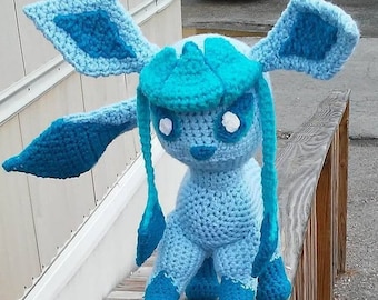 PDF Crochet Glaceon Pattern