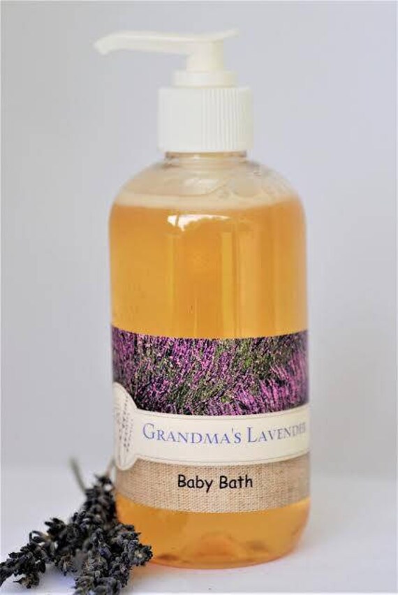 lavender baby bath