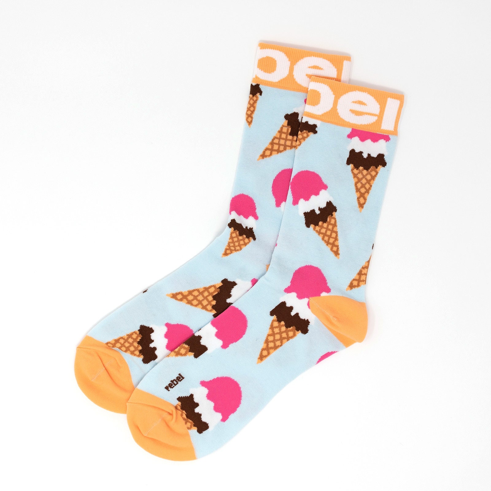 Ice Cream Socks, Funky Unisex Socks Casual Socks, Dress Socks, Men
