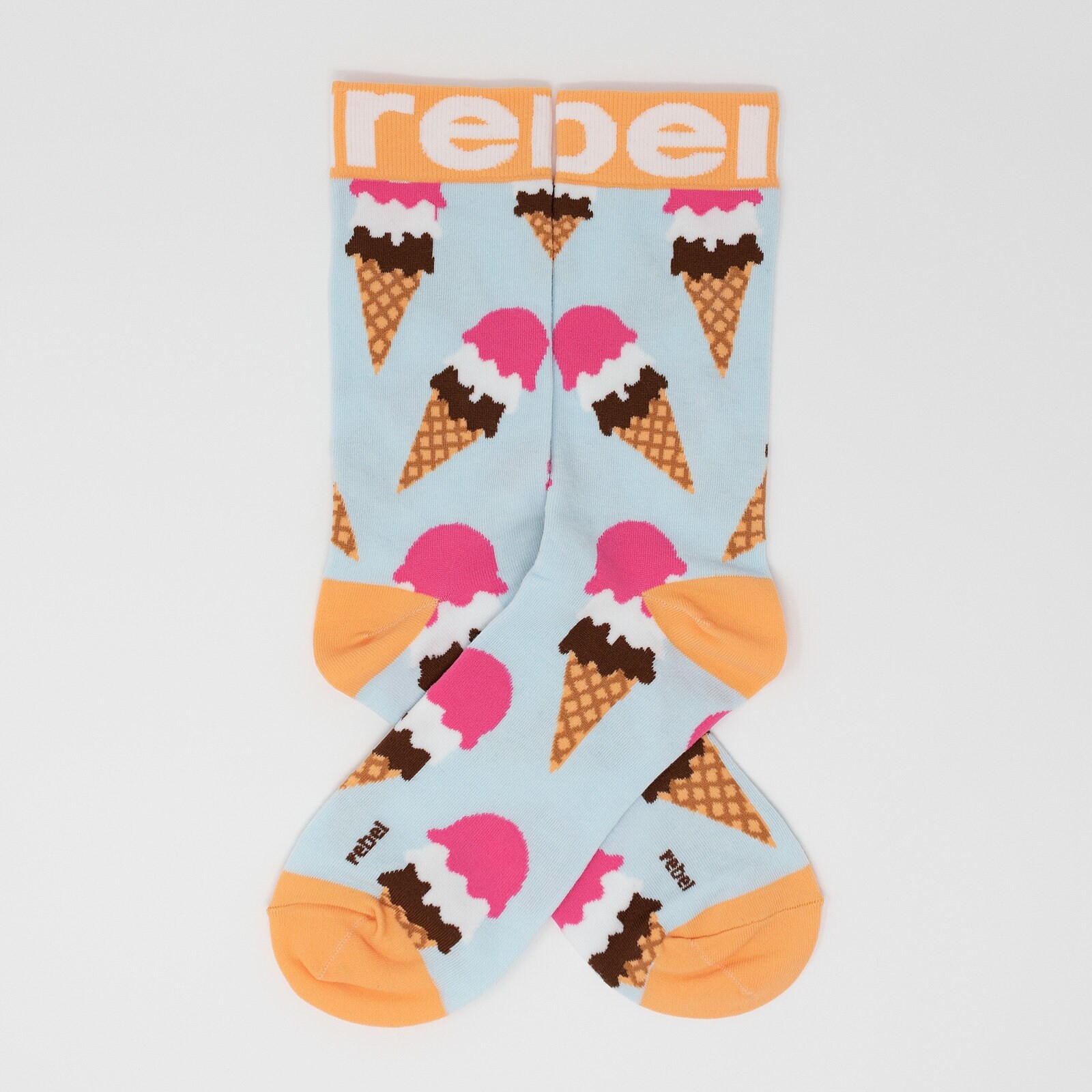 Ice Cream Socks, Funky Unisex Socks Casual Socks, Dress Socks, Men