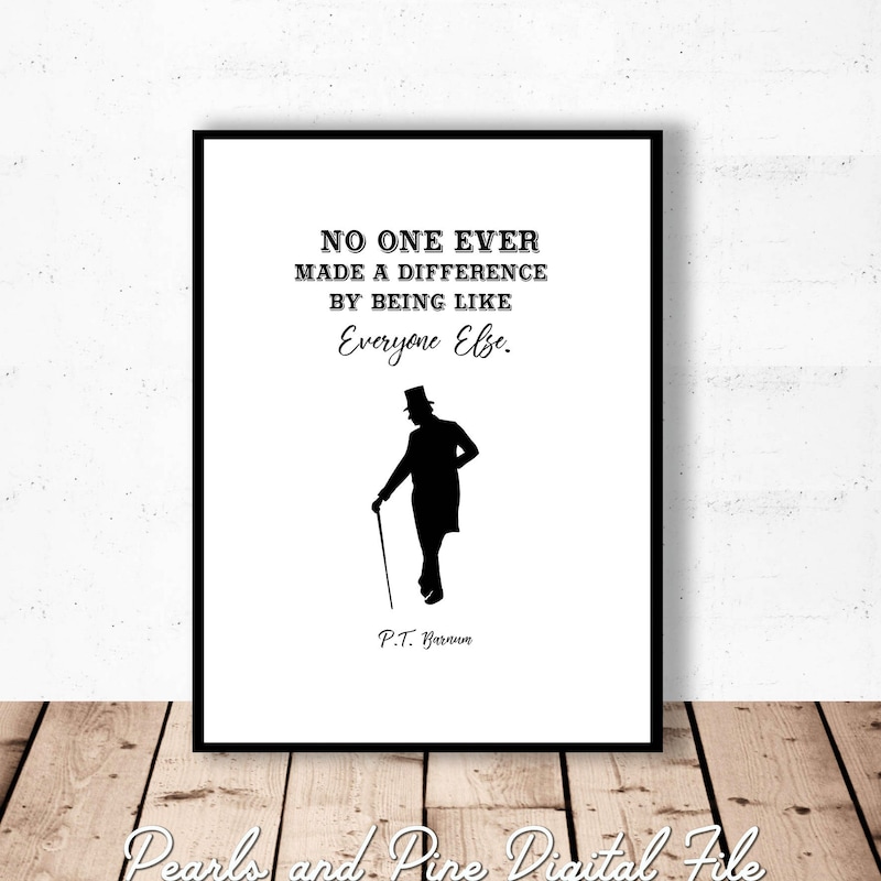 Greatest Showman Quote Prints - Etsy
