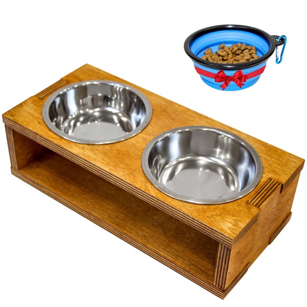 Elevated Cat Bowls Etsy