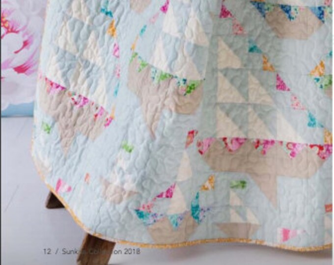 Tilda Sailing Regatta Quilt Kit With Backing Tilda Lemontree Etsy