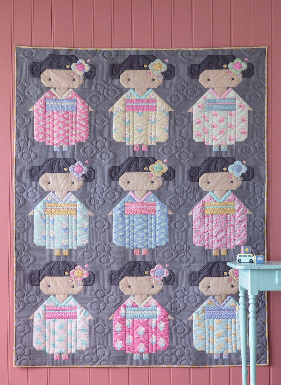 Tilda Happy Campers – Color Girl Quilts by Sharon McConnell
