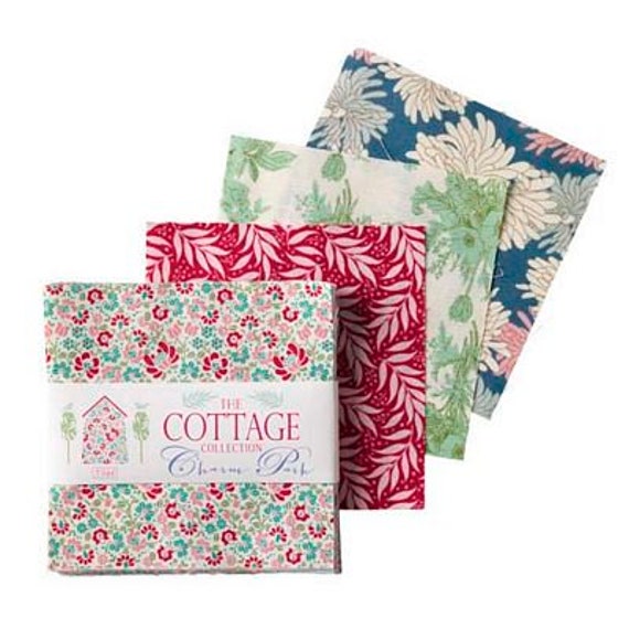 Tilda Cottage Quilt Fabric Tilda Charm Pack 5 Etsy