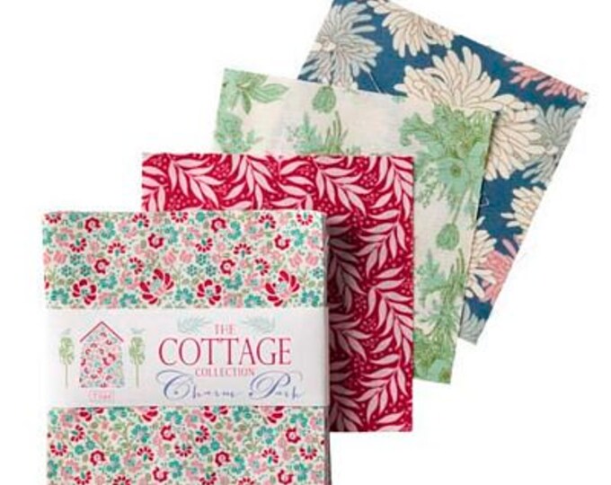 Tilda Cottage Quilt Fabric Tilda Charm Pack 5 Etsy