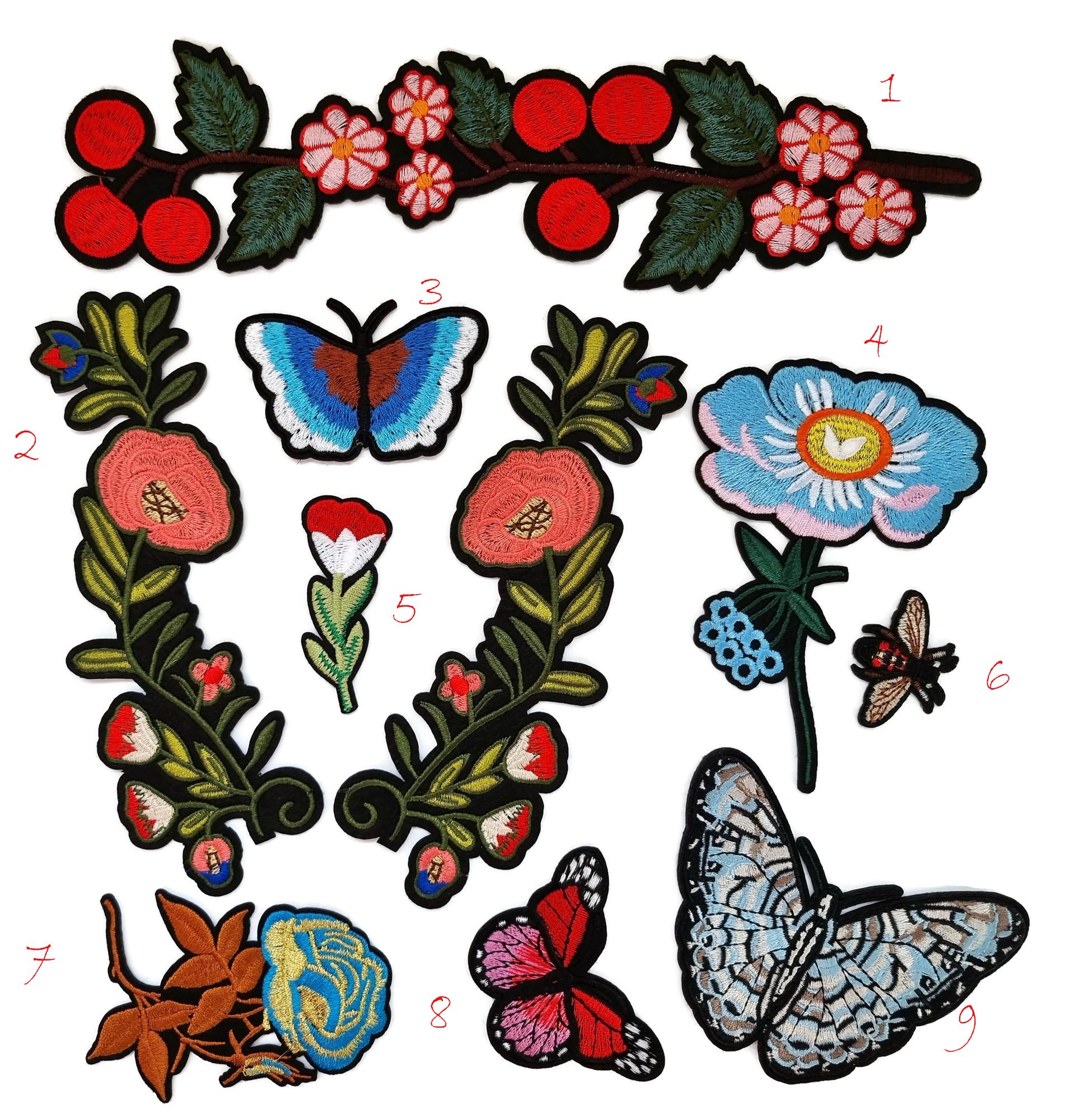 Gucci Butterfly Iron Patches - Etsy Canada