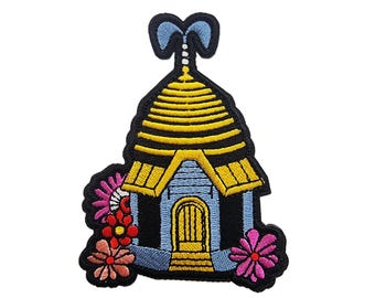 Bienenstock gesticktes Eisen auf Original Aufnäher