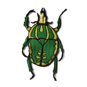 Embroidered Insect Patches Butterfly Beetle Moth Scarab Cicada Maybug ...