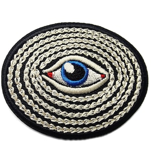 Mystic Magic Eye Embroidered Iron On Patch Frida Mexican