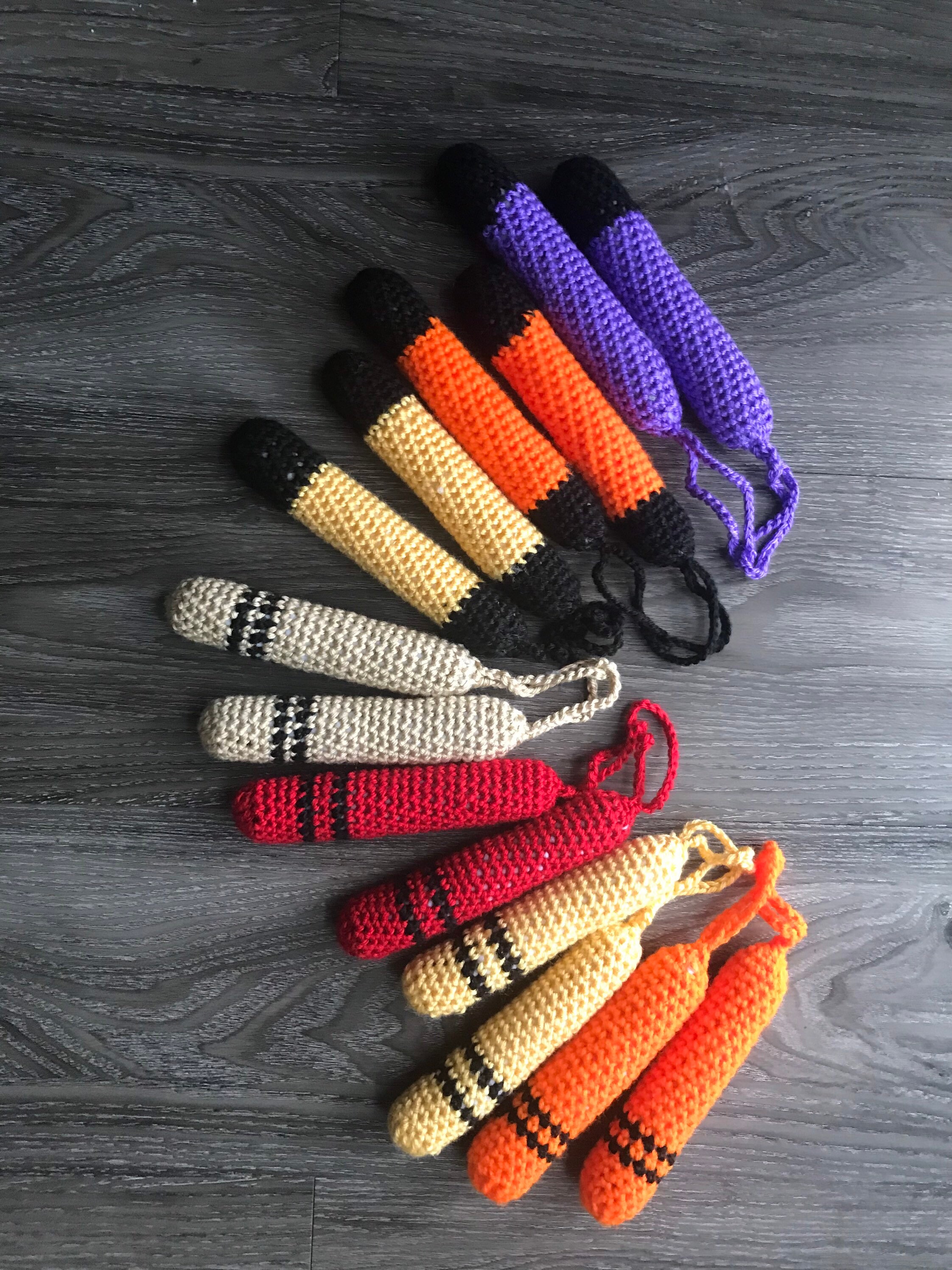 Crochet Toy Nunchucks for Kids Gift for Baby or Kids Etsy