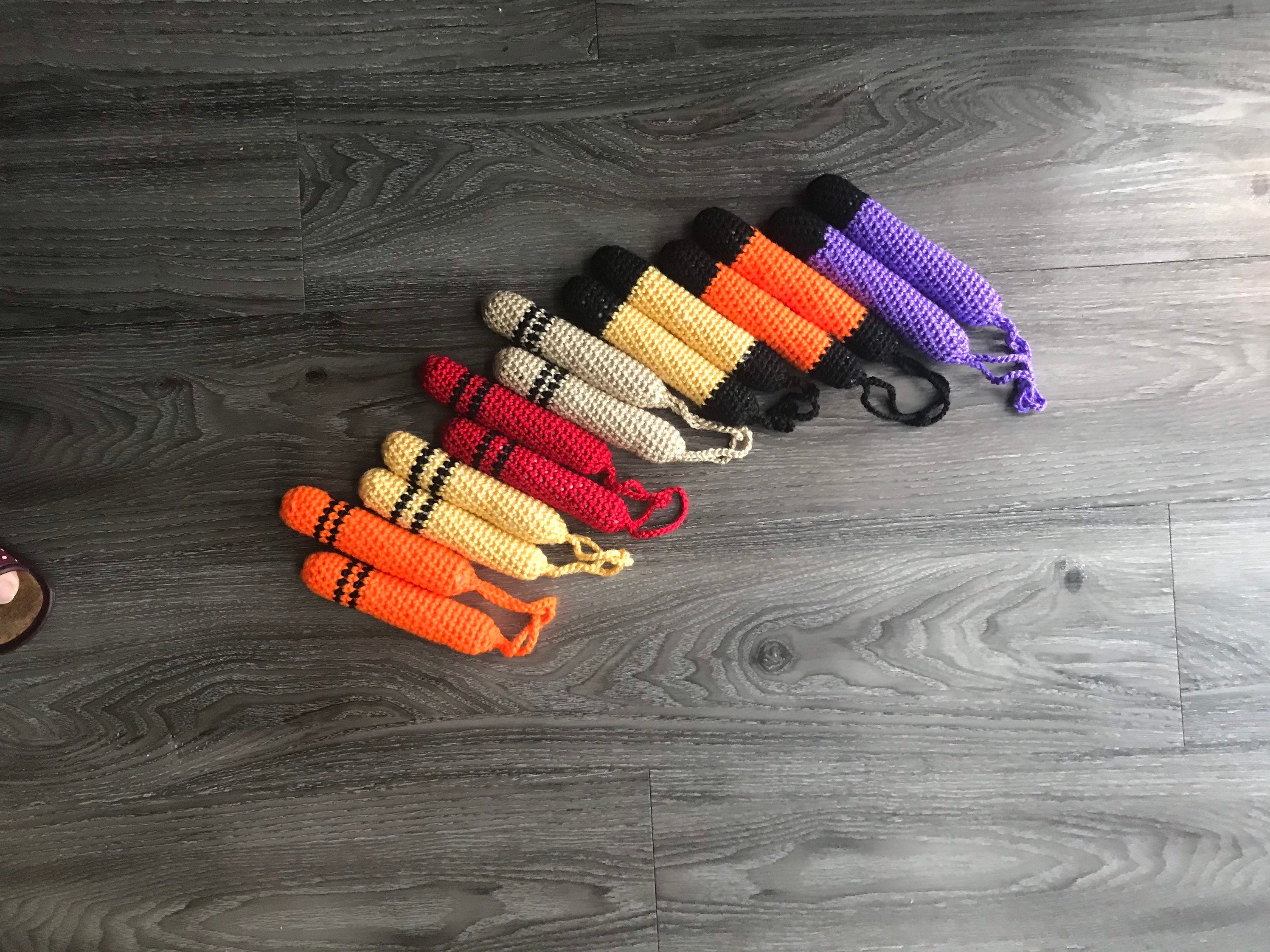 Crochet Toy Nunchucks for Kids Gift for Baby or Kids Etsy