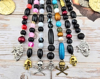 Kids Pirate Hair Beads for Pirate Costume Unisex