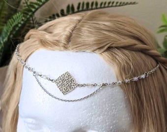 Elf Beaded Chain Headpiece