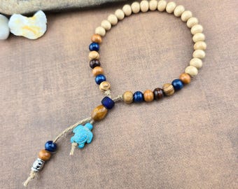 Sea Turtle Wine Bottle Bling Necklace