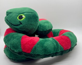 Snake plushie, snake stuffed animal, custom pet snake toy
