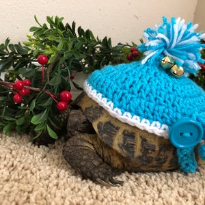 Winter Jingle Bells Tortoise Sweaters, turtle costume, tortoise supplies, pet costumes, pet winter sweaters, Christmas sweaters